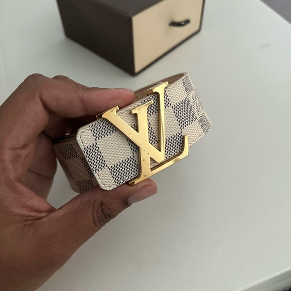Louis Vuitton Damier Azur Belt - Picture 2 of 5